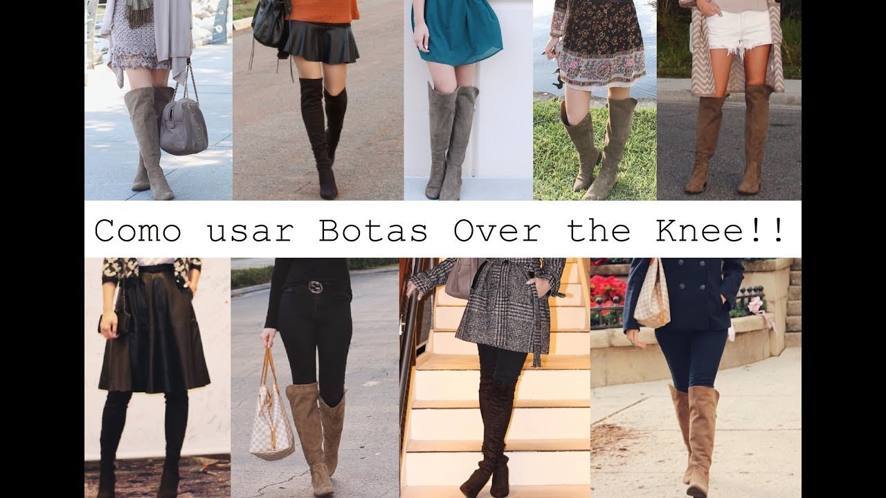 botas over the knee 2018