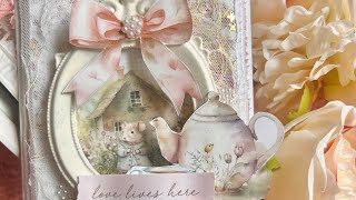 DTP - @shabbyartboutique - Shabby Resin Frame Card - Meadow View Lane Digital Collection 🥰🥰🥰