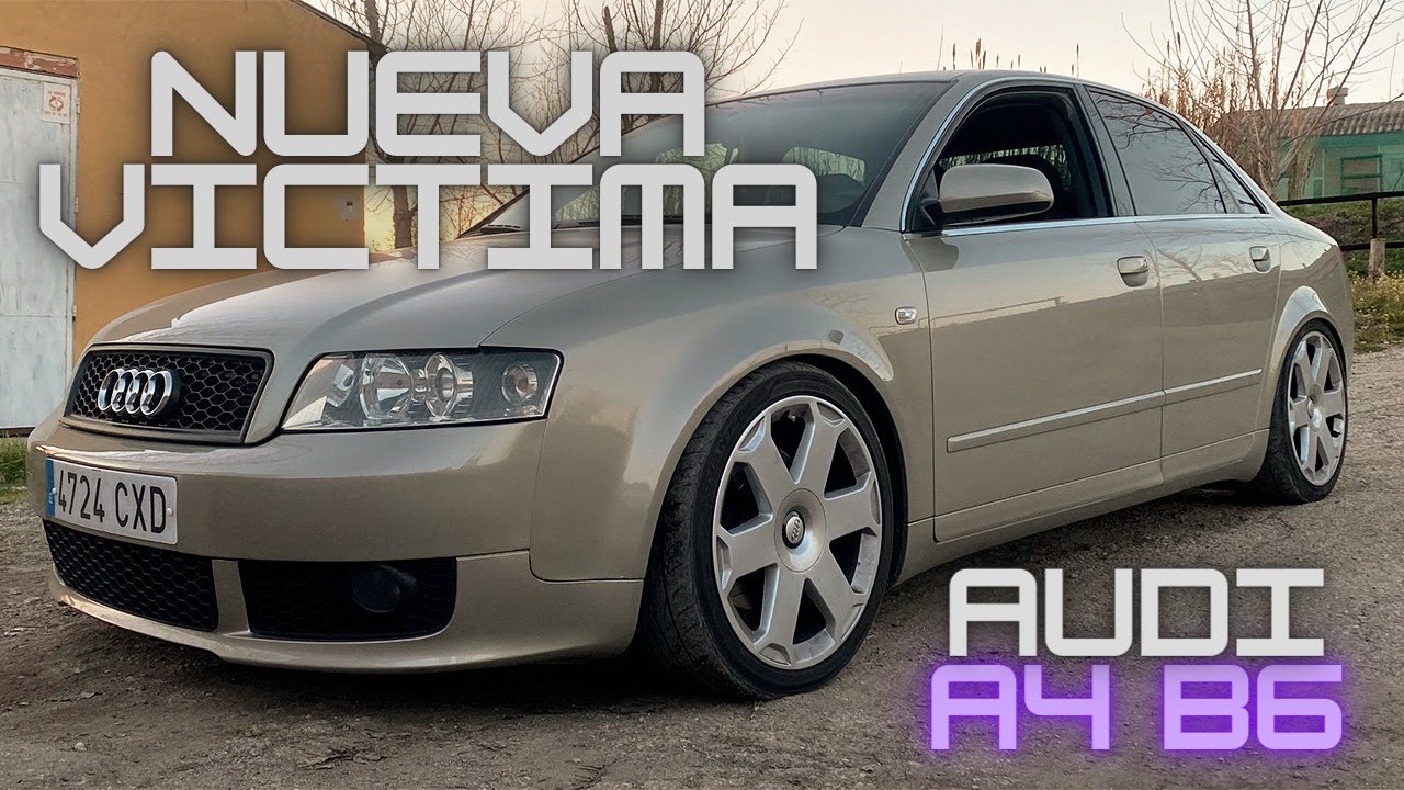 AUDI A4 B6 / Nueva Víctima con Suspension Roscada. SLINE LOOK YouTube