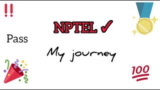 How to pass in nptel exam||tricks & tips|| my journey #nptel #tamil