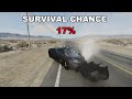 Realistic crash test in BeamNG.drive | Continuation of the best section #4