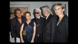 Vanessa Paradis attends the Karl Lagerfeld Exhibition opening in Paris, September 14, 2010