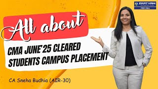All you need to know about Campus Placement | CMA Job Placements | How to register for Campus ?