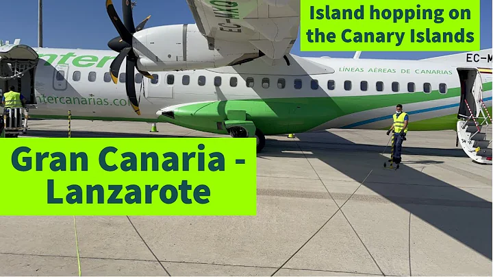 TRIP REPORT | Binter Canarias | Gran Canaria - Lanzarote | ATR 72-600 (4K UHD)