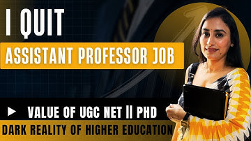 Assistant Professor Job Reality || Assistant Professor Job || Value of UGC Net | Assistant Professor