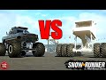 SnowRunner: MONSTERMAX vs MONSTER VAN