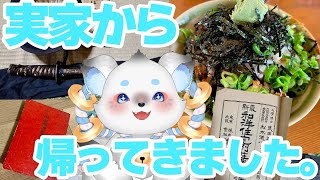 【お昼雑談】実家から帰ってきたのでお土産話 。 #個人vtuber