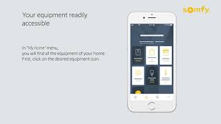How to control your equipment individually with the TaHoma app?  | Somfy screenshot 2