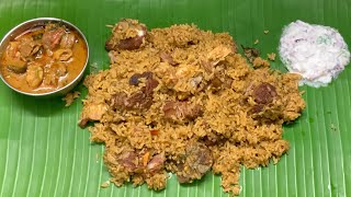 மட்டன் பிரியாணி இப்படி மணக்க மணக்க சுவையா செஞ்சு அசத்துங்க/Mutton Biriyani recipe in pressure cooker
