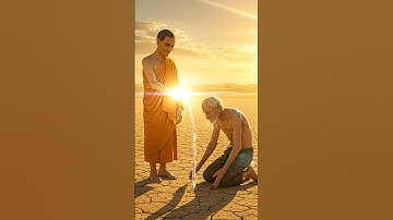 Lòng từ bi Đức Phật tuôn chảy trên mảnh đất nứt nẻ | Compassion flowing on the cracked earth #buddha