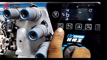 Jack Overlock Sewing Machine | All Program Setup & Training Guide,