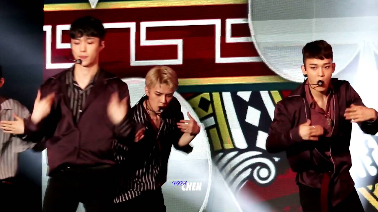 161008 EXO DMC Festival Lotto CHEN focus