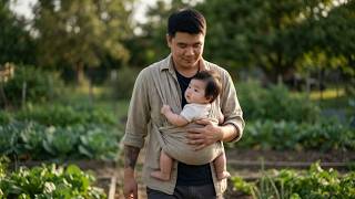 Trinh Ho Builds a Safe Baby Carrier for Maya So She Can Stay Close and Explore the World Safely screenshot 4