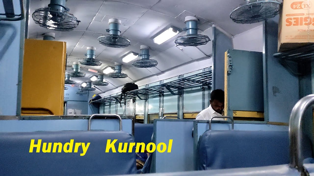 Kurnool Hundry Express Train Journey