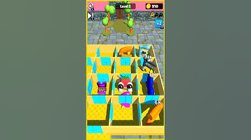 Alphabet: Room Maze - New Update Gameplay Funny Mobile Games #shorts 3