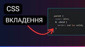 Основи CSS Nesting: Зручний Спосіб Організації CSS-коду