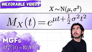 MGF for a Normal Random Variable (Derivation) | Moment Generating Functions | Probability