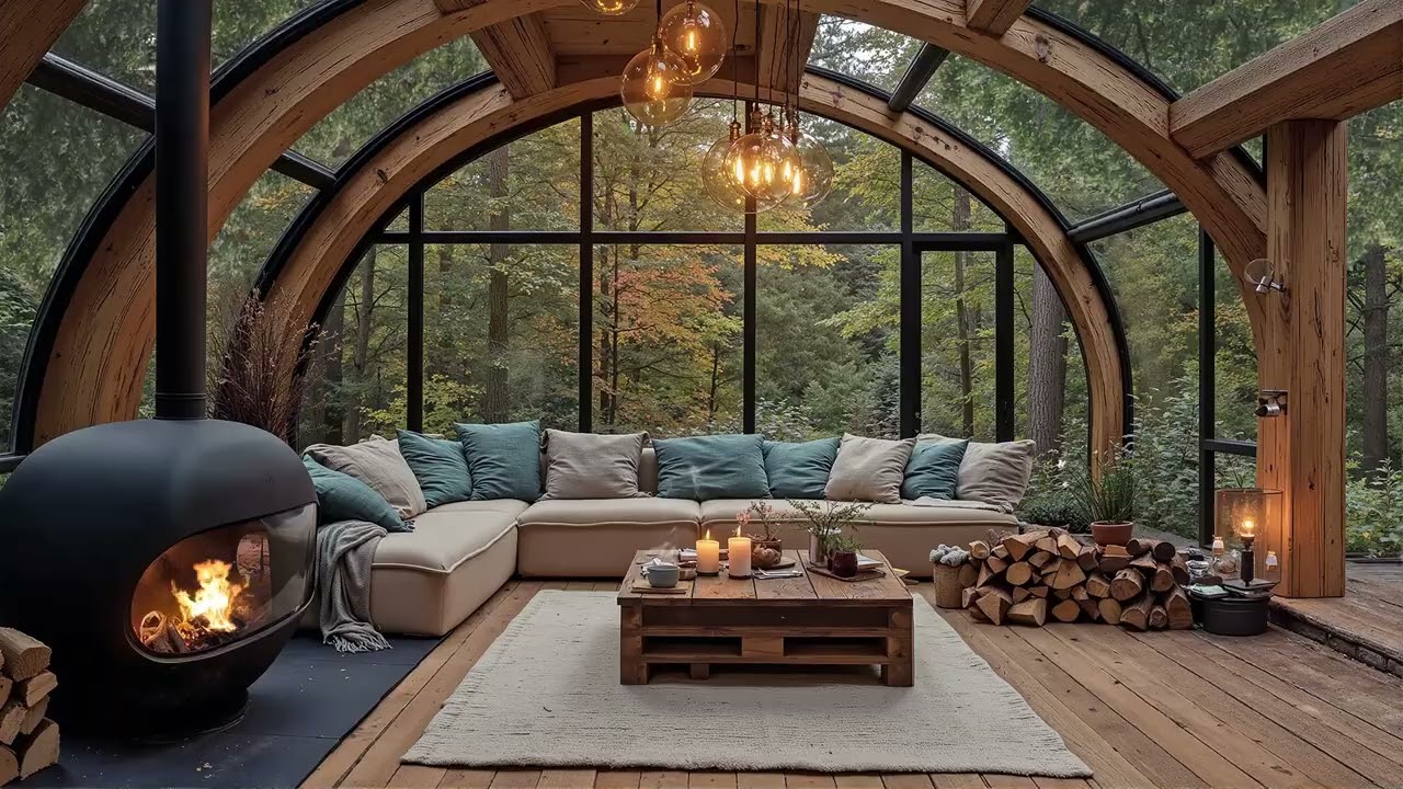 Spring Sunrise Cabin Jazz ☀️ Smooth Jazz Music with Birds for Fresh Mornings & Gentle Focus