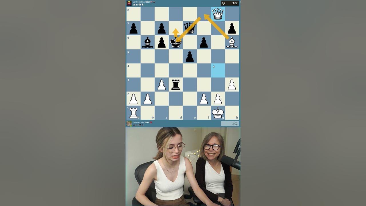 Hand & Brain Chess with My Mom GM Pia Cramling! 