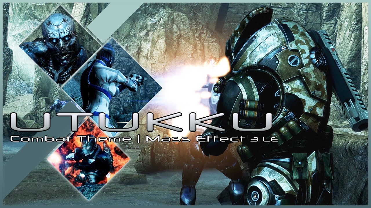 Mass Effect 3 LE   Utukku Scout Camp  Tunnels Combat Theme