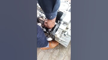 how to fting diesel pump with timing setting isuzu 4Hf1 engine overhaul shot video viral #