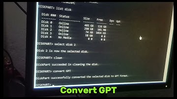 Windows Cannot Be Installed to This Disk The Selected Disk Has an MBR Partition Table on EFI System
