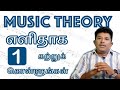 Learn music theory in tamil  part 1  for music students and music producers