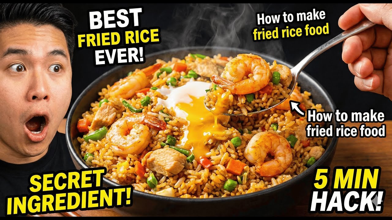 HOW TO MAKE PERFECT FRIED RICE | THE TECHNIQUE RESTAURANTS DON’T TELL ...