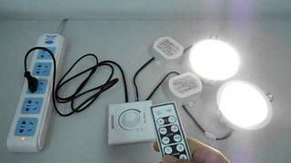 12W Triac Dimmable Downlight + Pe382B Dimmer