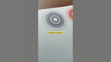 Amazing Design #spirograph #spirographbykamal ##satisfying #usa #asmr #art #pattern #viral #skills