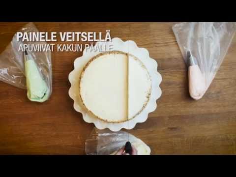 Video: Mikä On Paras Kerma Kakun Koristeluun