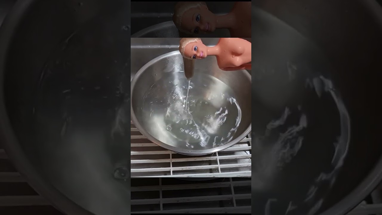 Barbie Doll Hair Boil Wash 
