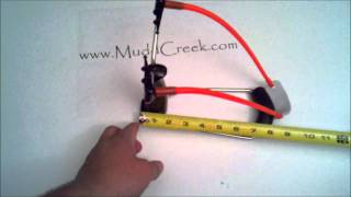 Trumark FSX-FO Fiber Optic Slingshot Review by MUDD CREEK