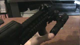AR-15/M4/RIFLE/TACTICAL OFFSET FLASHLIGHT MOUNT BY DANIEL DEFENSE