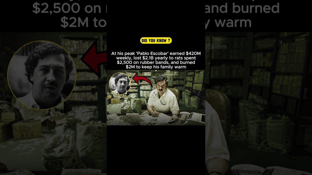 'Pablo Escobar' 90s Richest Person ! 