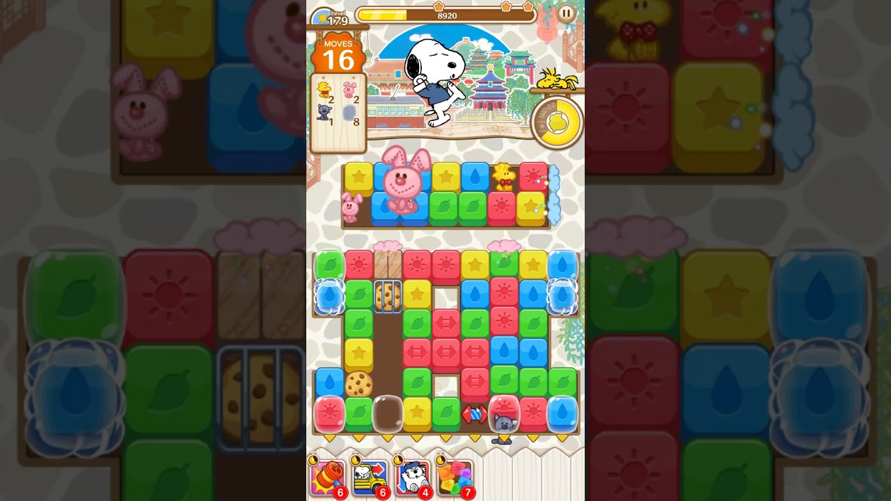 Snoopy Puzzle Journey level 179