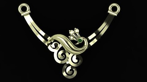 beautiful peacock tanmonia  jewelry cad design how to make a tutorial matrix 7 part 1 d hindi