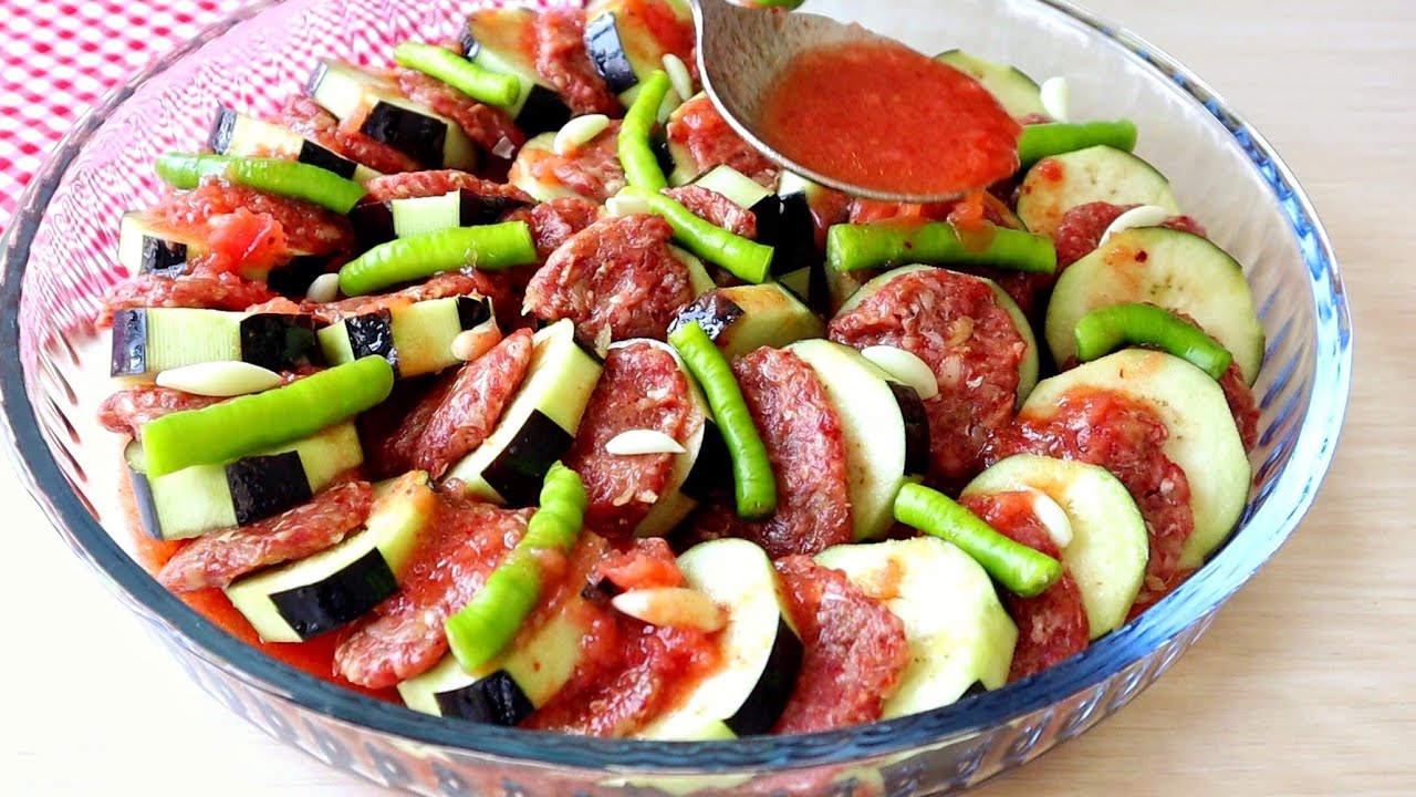 KIZARTMA YOK???? ÖN PİŞİRME YOK✅️ ÇOK KOLAY VE ÇOK LEZZETLİ PATLICAN KEBABI TARİFİ ✅️