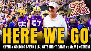 Details Lane Kiffin Previews Top-10 Matchup vs Ole Miss | Pete Golding Speaks on LSU | LSU vs A&M AT NIGHT Update