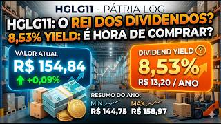 Comprei HGLG11 para aumentar meus DIVIDENDOS!