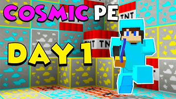 VoidPlanet is HERE- CosmicPE Void Planet MCPE Factions Ep1