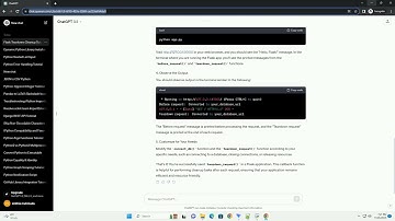 How teardown request works with Python Flask
