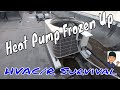 Heat Pump Freezing Up Blower Motor Cutting Out & Other Problems