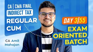 Final IDT - Day 3 Supply | Regular cum Exam Oriented Batch | CA Amit Mahajan