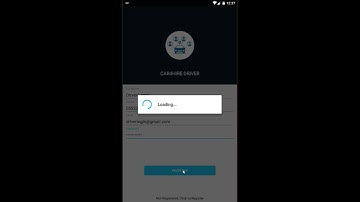 Uber Clone (Android) - Driver Registration