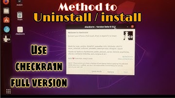 How to install and uninstall checkra1n full version in ubuntu | checkra1n in linux | Beenu Bhai
