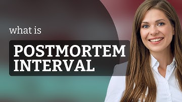 Understanding the "Postmortem Interval": A Key Concept in Forensic Science