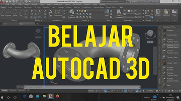 AUTOCAD DRAWING | Elbow 90 Flange 3 inch