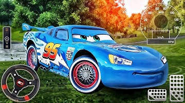 New Mod Dinoco Lightning McQueen - Extreme Car Driving Simulator - Android GamePlay #2