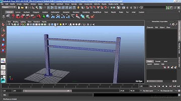Autodesk Maya 2014 Tutorial | Bridge - Part 1